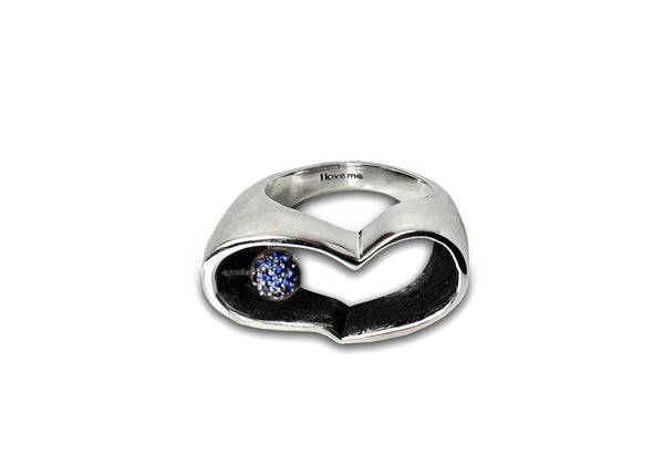 i love me ring (colored sapphires)